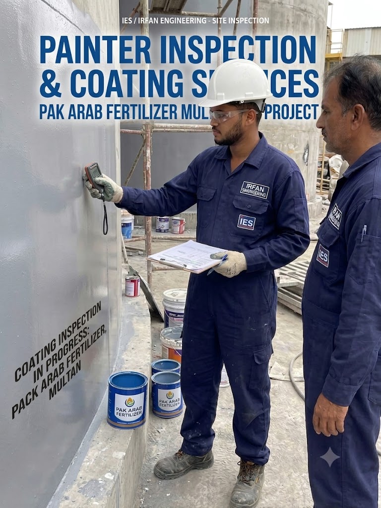 Industrial Painting & Protective Coating Inspection: Pak Arab Fertilizers Multan Project